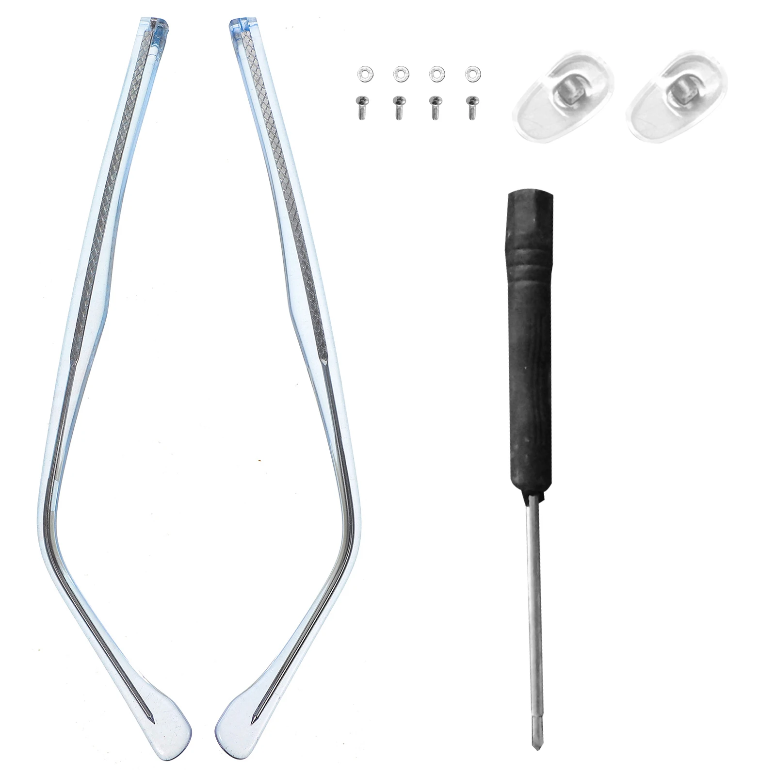 Metal Arm Replacement Sturdy Universal Eyeglasses Temple Accessories Long Lasting Comfortable Wear Suitable For Sunglasses
Metal Arm Replacement Sturdy Universal Eyeglasses Temple Accessories Long Lasting Comfortable Wear Suitable For Sunglasses