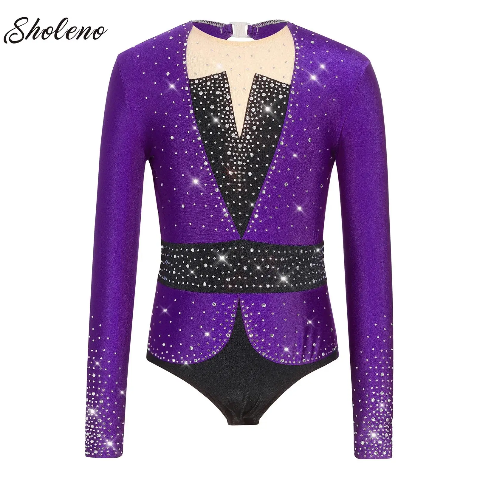 Gymnastics Artistic Figure Skating Costume for Kids Girls Ballet Jersey Jumpsuit Rhinestone Leotards Performance Dance Outfits
Gymnastics Artistic Figure Skating Costume for Kids Girls Ballet Jersey Jumpsuit Rhinestone Leotards Performance Dance Outfits