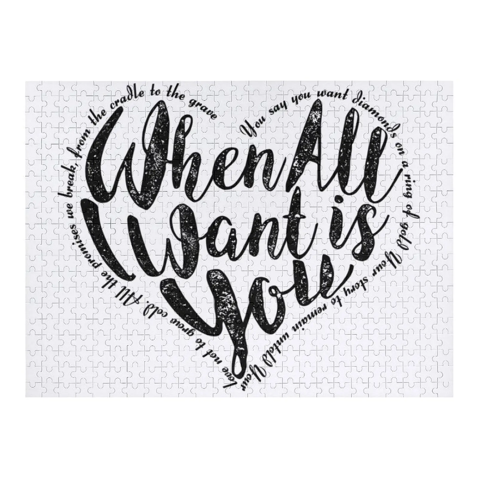 u2 all i want is you heart Jigsaw Puzzle Personalized Wooden Name Custom Wood Puzzle
u2 all i want is you heart Jigsaw Puzzle Personalized Wooden Name Custom Wood Puzzle