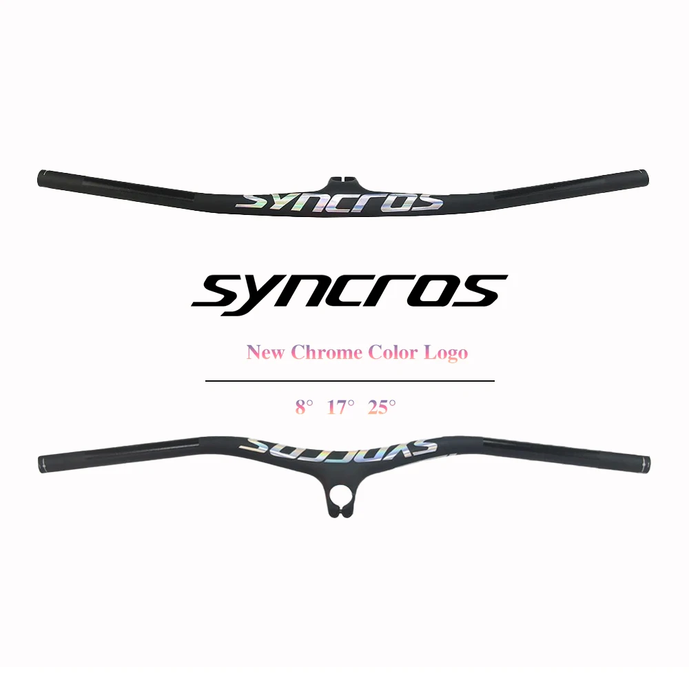 SYNCROS Mountain Integrated MTB Handlebar,Carbon Fiber Chrome Style, 30-110mm, FRASER IC SL, 8° -17° -25°
SYNCROS Mountain Integrated MTB Handlebar,Carbon Fiber Chrome Style, 30-110mm, FRASER IC SL, 8° -17° -25°