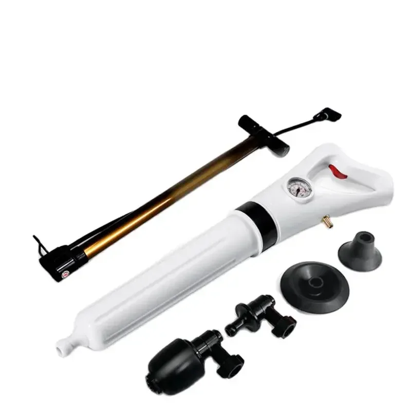 Kitchen High Pressure Pump Cleaner Dredge Toilet Plunger Air Drain Blaster Sink Pipe Clogged Remover Bathroom Bathtub Sewer Tool
Kitchen High Pressure Pump Cleaner Dredge Toilet Plunger Air Drain Blaster Sink Pipe Clogged Remover Bathroom Bathtub Sewer Tool