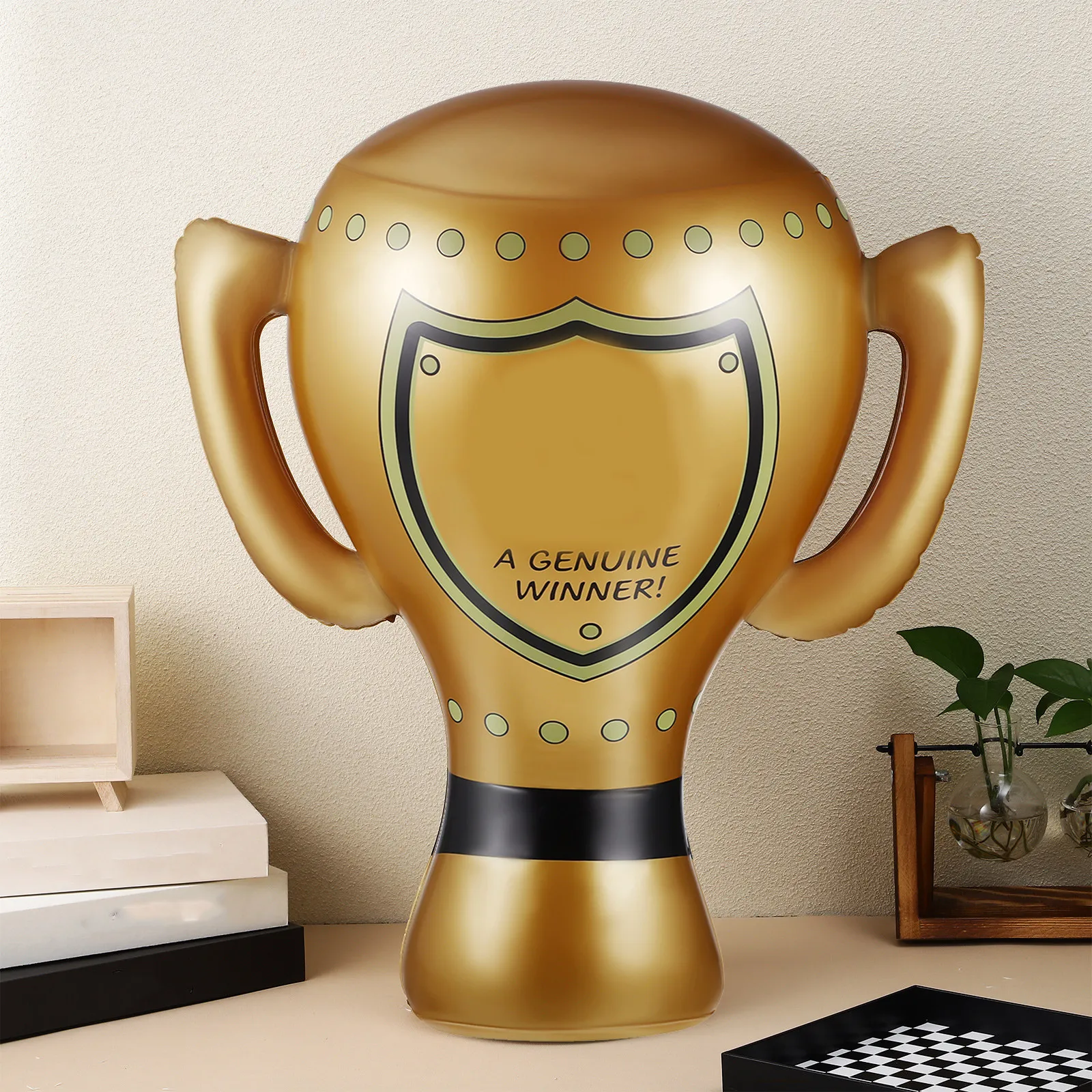 2Pcs Inflatable PVC Trophy Cup Simulation Award Prize Party Competition Classroom Activity Prop Inflatable Trophy
2Pcs Inflatable PVC Trophy Cup Simulation Award Prize Party Competition Classroom Activity Prop Inflatable Trophy