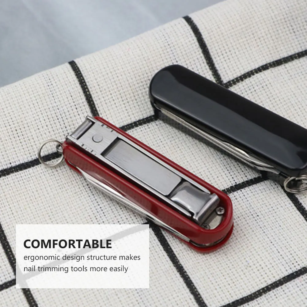 Stainless Steel Nail Clippers Multi-Function Portable Manicure Tools Includes Nail Scissors File Trimmer Cutter for Gifting
Stainless Steel Nail Clippers Multi-Function Portable Manicure Tools Includes Nail Scissors File Trimmer Cutter for Gifting