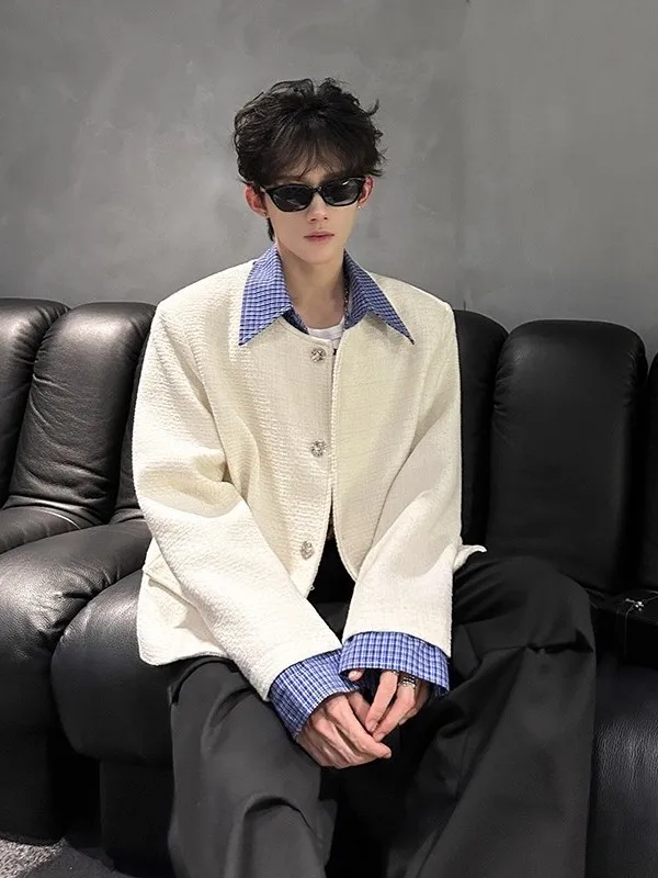 Пытье стеганые подушечки Jaet irt с воротником в стиле пэчворк, мужская повседневная одежда в стиле преппи, молодежная мода из полиэфирного волокна
Пытье стеганые подушечки Jaet irt с воротником в стиле пэчворк, мужская повседневная одежда в стиле преппи, молодежная мода из полиэфирного волокна