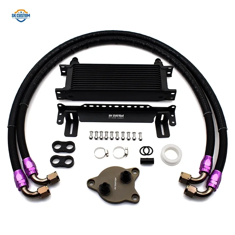 Popular Hot sell SK CUSTOM Gearbox Transmission Oil Cooler Kit for Toyota Yaris Corolla Vios 1.2T 6CVT K110 Cooling System
Popular Hot sell SK CUSTOM Gearbox Transmission Oil Cooler Kit for Toyota Yaris Corolla Vios 1.2T 6CVT K110 Cooling System