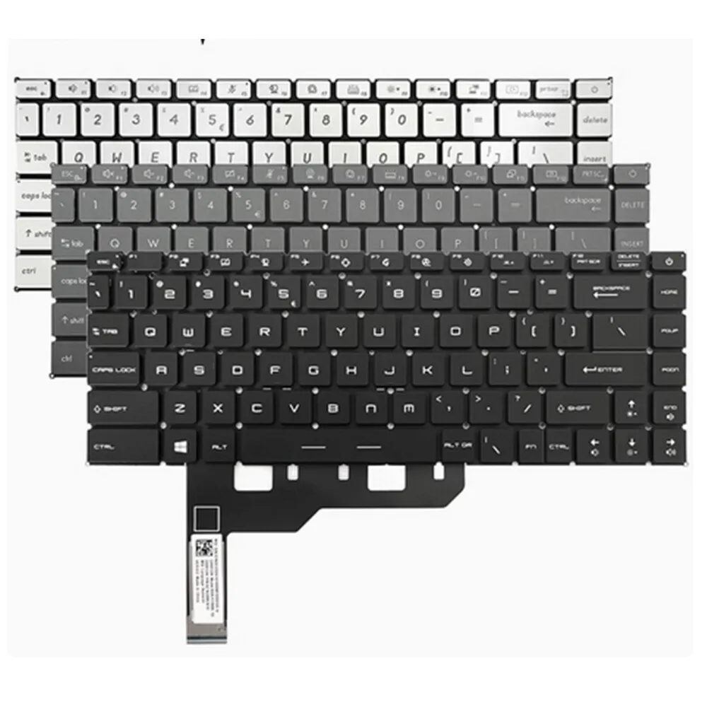For MSI Prestige 14 A11SCX Prestige 15 A11SCX Laptop Keyboard Replacement Black
For MSI Prestige 14 A11SCX Prestige 15 A11SCX Laptop Keyboard Replacement Black