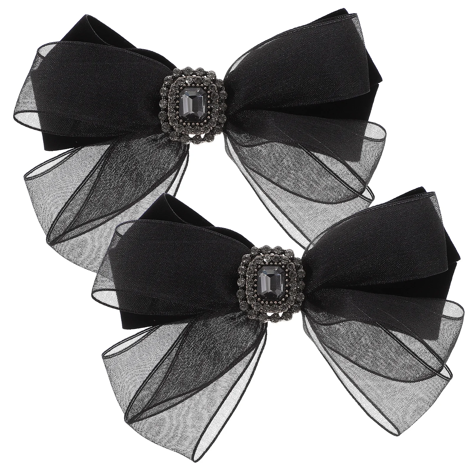 2Pcs Fashion Bow Hair Clips Rhinestone Embellished Alloy Barrettes for Women Thick Hair Secure Hold Holiday Wedding Gift Idea
2Pcs Fashion Bow Hair Clips Rhinestone Embellished Alloy Barrettes for Women Thick Hair Secure Hold Holiday Wedding Gift Idea