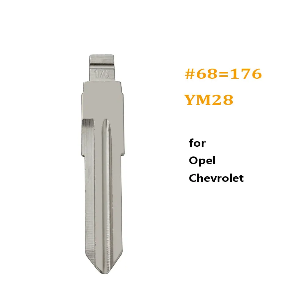 10pcs 68# YM28 YM28FH Metal Uncut Flip Remote Key Blade Blank for Opel Chevrolet Key Blade for Keydiy KD Xhorse VVDI JMD
10pcs 68# YM28 YM28FH Metal Uncut Flip Remote Key Blade Blank for Opel Chevrolet Key Blade for Keydiy KD Xhorse VVDI JMD