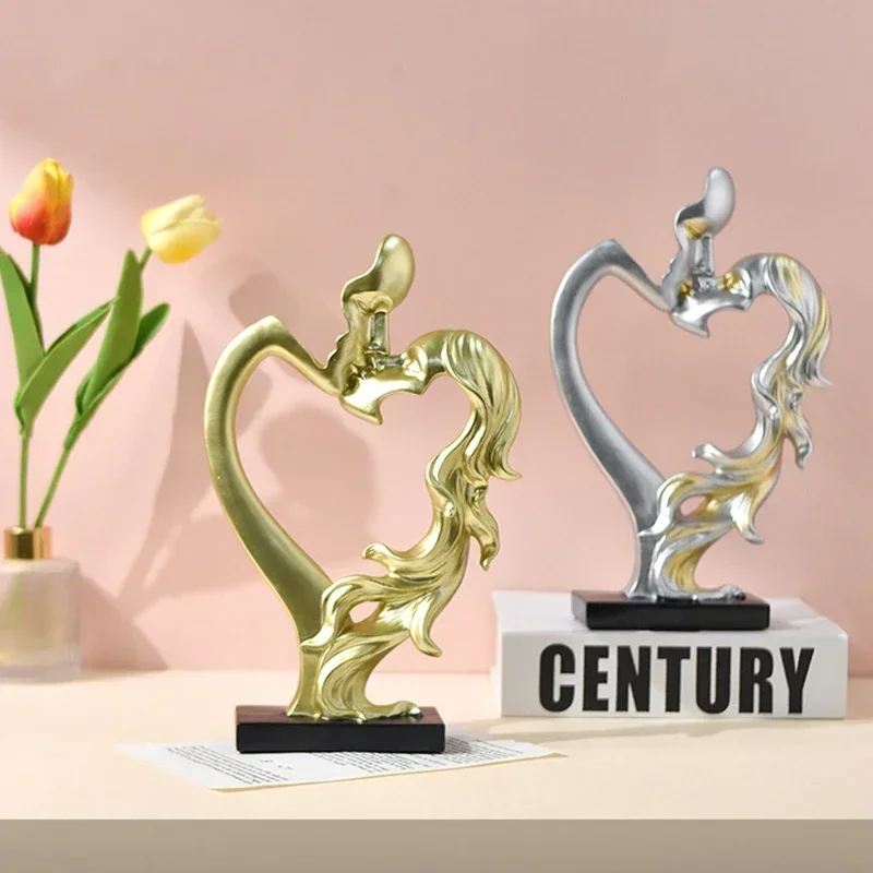 Nordic Abstract Couple Statue Decoration Kissing Deep Love Resin Figurines Valentine's Day Gifts Decor Accessories
Nordic Abstract Couple Statue Decoration Kissing Deep Love Resin Figurines Valentine's Day Gifts Decor Accessories
