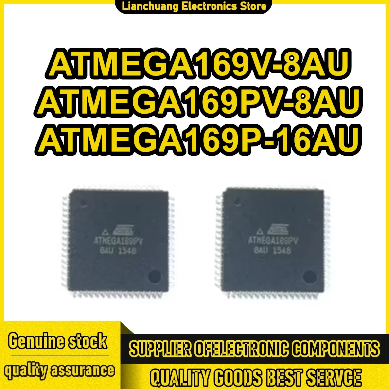 ATMEGA169PV-8AU ATMEGA169P-16AU ATMEGA169V-8AU ATMEGA169PV ATMEGA169P ATMEGA169V ATMEGA169 ATMEGA IC MCU Chip TQFP-64 in Stock
ATMEGA169PV-8AU ATMEGA169P-16AU ATMEGA169V-8AU ATMEGA169PV ATMEGA169P ATMEGA169V ATMEGA169 ATMEGA IC MCU Chip TQFP-64 in Stock