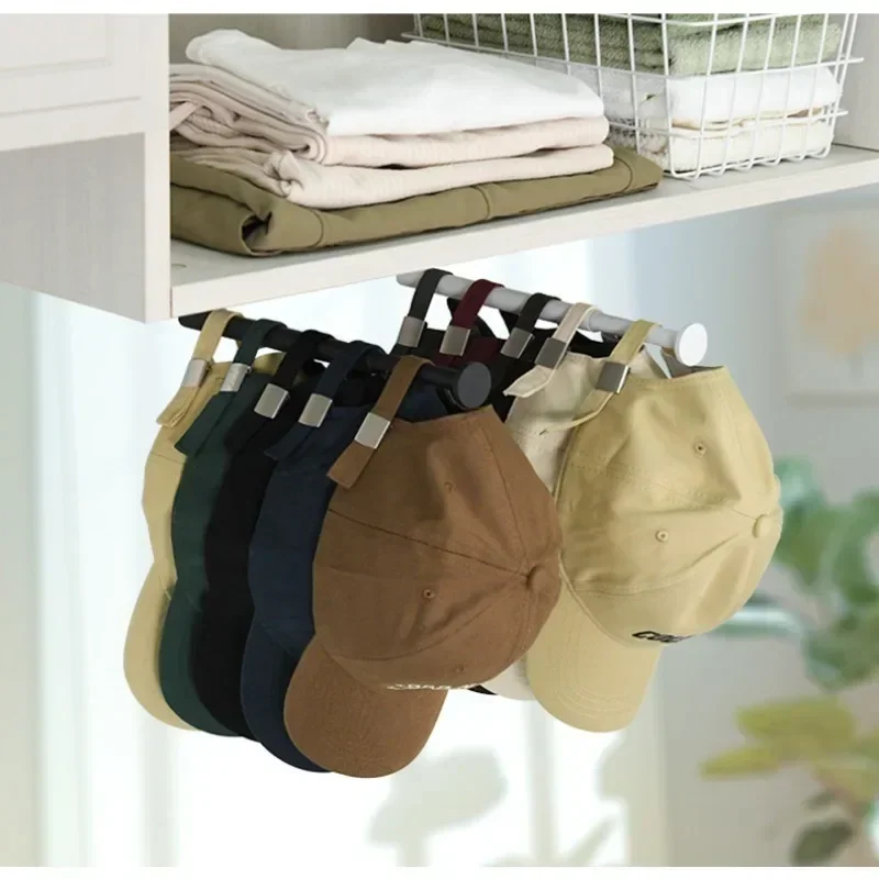 Hat Organizer Retractable Wall Mounted Door Back Hat Rack No Hole Hat Storage Organizer
Hat Organizer Retractable Wall Mounted Door Back Hat Rack No Hole Hat Storage Organizer