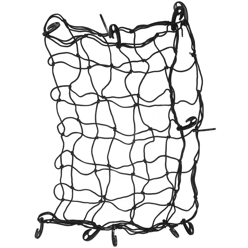 1 set Car Roof Cargo Durable Bungee Net With Plastic Hooks For Luggage Fastening Travel Camping Motorcycles Cars Vehicle
1 set Car Roof Cargo Durable Bungee Net With Plastic Hooks For Luggage Fastening Travel Camping Motorcycles Cars Vehicle