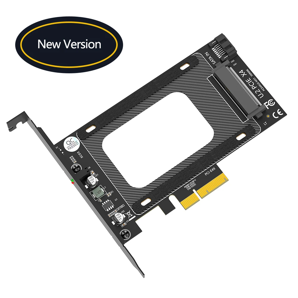 Адаптер PCI-E Riser 3,0 4X к U.2, адаптер PCIe U.2 SSD к PCI Express, карта поддержки U.2 SSD 2,5 дюйма SATA SSD к PCI-E X4, переходная карта
Адаптер PCI-E Riser 3,0 4X к U.2, адаптер PCIe U.2 SSD к PCI Express, карта поддержки U.2 SSD 2,5 дюйма SATA SSD к PCI-E X4, переходная карта