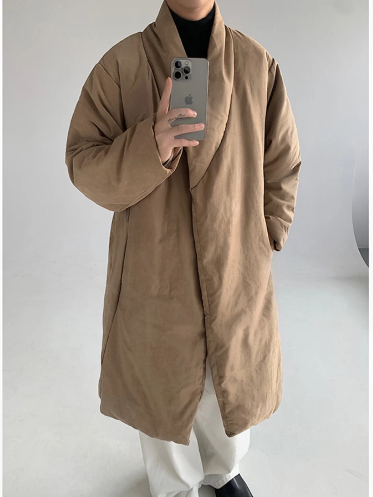 Autumn Winter Thiened Men's down Cotton Jaet Youth Trendy Warmth Large Coat Medium Length Haome Cotton Outerwear
Autumn Winter Thiened Men's down Cotton Jaet Youth Trendy Warmth Large Coat Medium Length Haome Cotton Outerwear