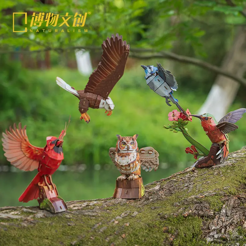 Animal 3D Stereoscopic Paper Jigsaw Puzzle Educational Model Assembly Toy Natural Science Education Hands-on Craft Eagle Owl
Animal 3D Stereoscopic Paper Jigsaw Puzzle Educational Model Assembly Toy Natural Science Education Hands-on Craft Eagle Owl