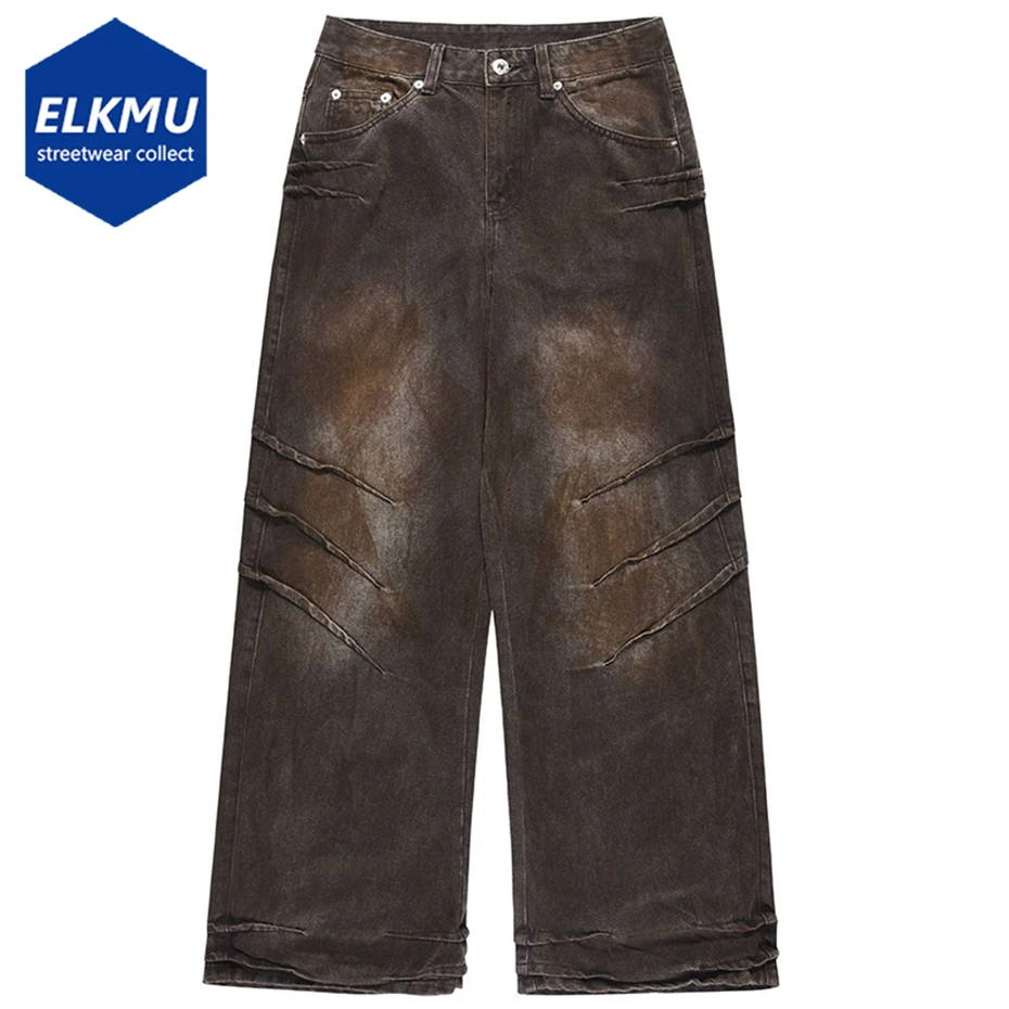 Men's Vintage Baggy Jeans Pleated Loose Wide Leg Denim Pants 2024 Unisex Retro Jeans Trousers
Men's Vintage Baggy Jeans Pleated Loose Wide Leg Denim Pants 2024 Unisex Retro Jeans Trousers