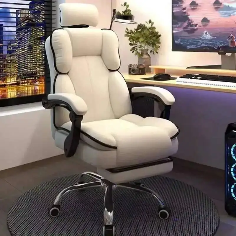 Nordic Comfortable Chairs Recliner Computer Relaxing Office Chairs Fashionable Swivel Gaming Sillas Office Gemer Furniture
Nordic Comfortable Chairs Recliner Computer Relaxing Office Chairs Fashionable Swivel Gaming Sillas Office Gemer Furniture