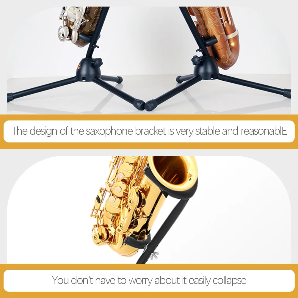 Practical Portable Metal Saxophone Stand Bracket Easy Installation Perfect Gift for Friends Saxophone Bracket Sax Holder 
Practical Portable Metal Saxophone Stand Bracket Easy Installation Perfect Gift for Friends Saxophone Bracket Sax Holder