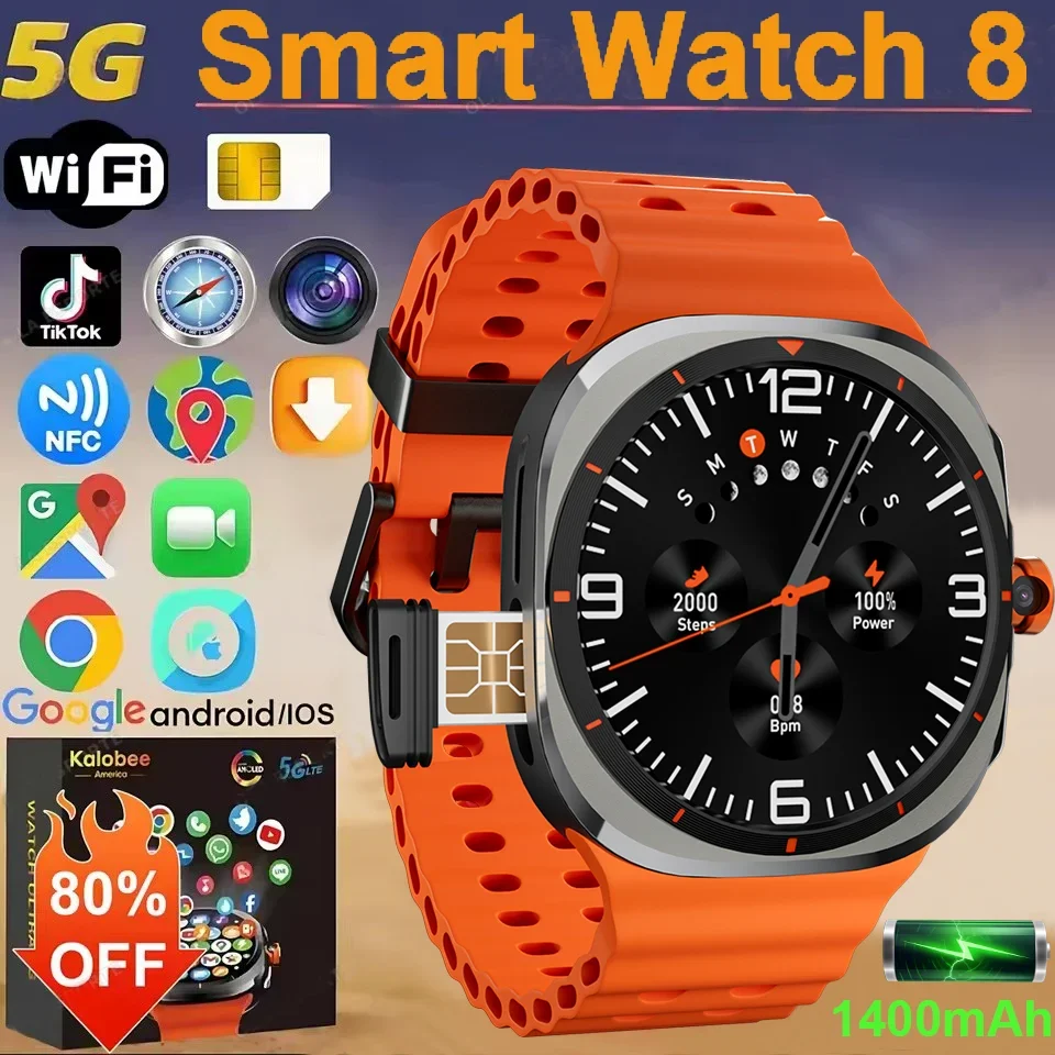 2025 New For Samsung Watch Galaxy 7 Ultra Smart Watch Video Call 4G/5G SIM Card Smartwatch GPS WIFI Rotary Camera Global Clock
2025 New For Samsung Watch Galaxy 7 Ultra Smart Watch Video Call 4G/5G SIM Card Smartwatch GPS WIFI Rotary Camera Global Clock