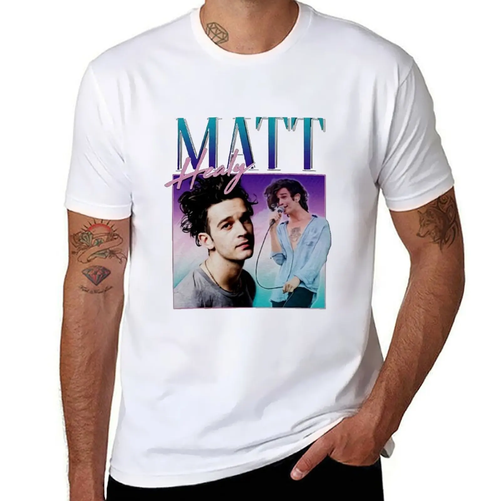 Matt Healy HomageFunny Matty 1975 Retro 90's 80's Party T-Shirt mens graphic t shirts funny t shirts dark humor T-Shirt
Matt Healy HomageFunny Matty 1975 Retro 90's 80's Party T-Shirt mens graphic t shirts funny t shirts dark humor T-Shirt