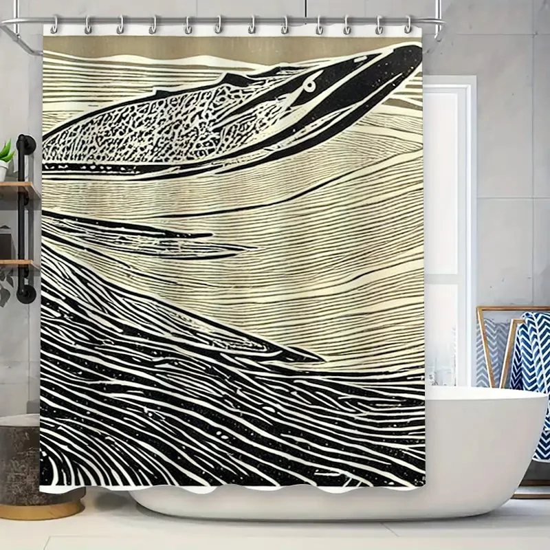 Modern Bathroom Decor Fish Pattern Shower Curtain for Home Bathrooms Waterproof Fabric Easy Installation Available in Custom Siz
Modern Bathroom Decor Fish Pattern Shower Curtain for Home Bathrooms Waterproof Fabric Easy Installation Available in Custom Siz