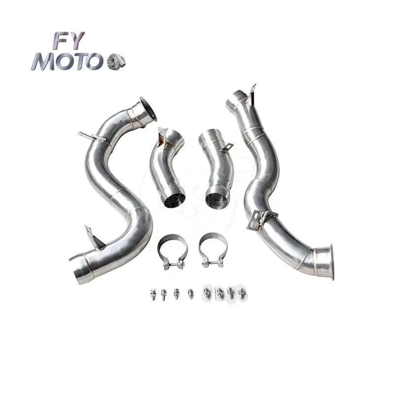 For GLC63 M177 2018+ Downpipe
For GLC63 M177 2018+ Downpipe
