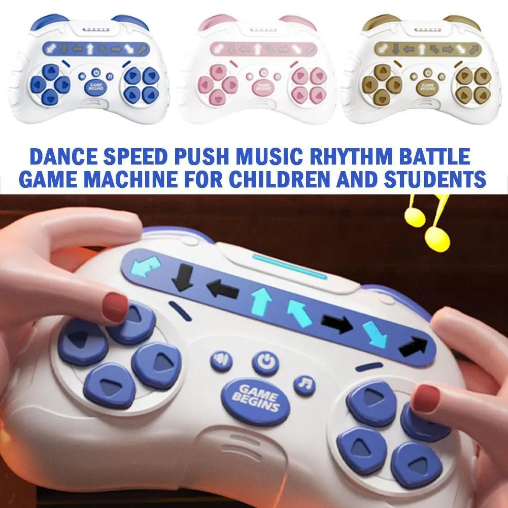 Retro Handheld Game Console, Handheld Puzzle Rhythm Dance Machine, The Fast Push Handheld Game Console, Fast Push Game For Kids
Retro Handheld Game Console, Handheld Puzzle Rhythm Dance Machine, The Fast Push Handheld Game Console, Fast Push Game For Kids