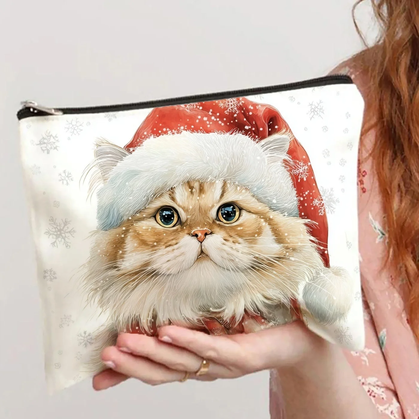 ACute Tabby Cat Makeup Bag- Multifunctional Zipper Pouch, Jewelry Storage Bag, Perfect Travel Zipper Small Storage Bag.
ACute Tabby Cat Makeup Bag- Multifunctional Zipper Pouch, Jewelry Storage Bag, Perfect Travel Zipper Small Storage Bag.