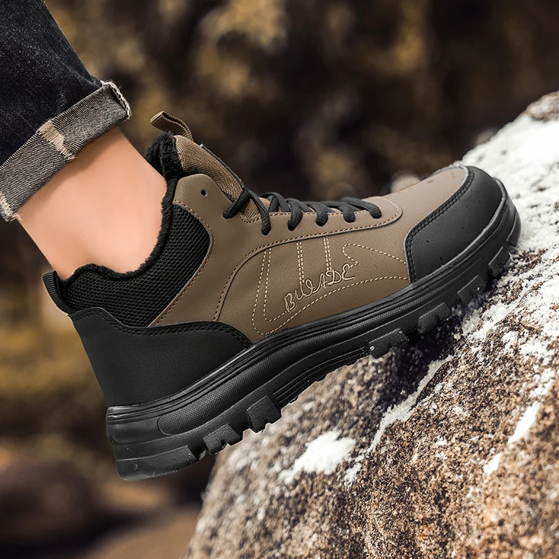 ELUVA/мужские непромокаемые зимние ботинки, зимние нескользящие защитные ботинки, очень теплые легкие уличные рабочие ботинки с термоизоляцией для мужчин
ELUVA/мужские непромокаемые зимние ботинки, зимние нескользящие защитные ботинки, очень теплые легкие уличные рабочие ботинки с термоизоляцией для мужчин