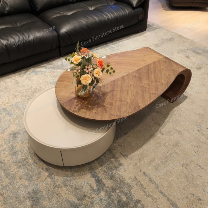 Luxury Storage Coffee Table Aesthetic Standing Unique Designer Coffee Table Modern Living Room Meubles Lounge Suite Furniture
Luxury Storage Coffee Table Aesthetic Standing Unique Designer Coffee Table Modern Living Room Meubles Lounge Suite Furniture