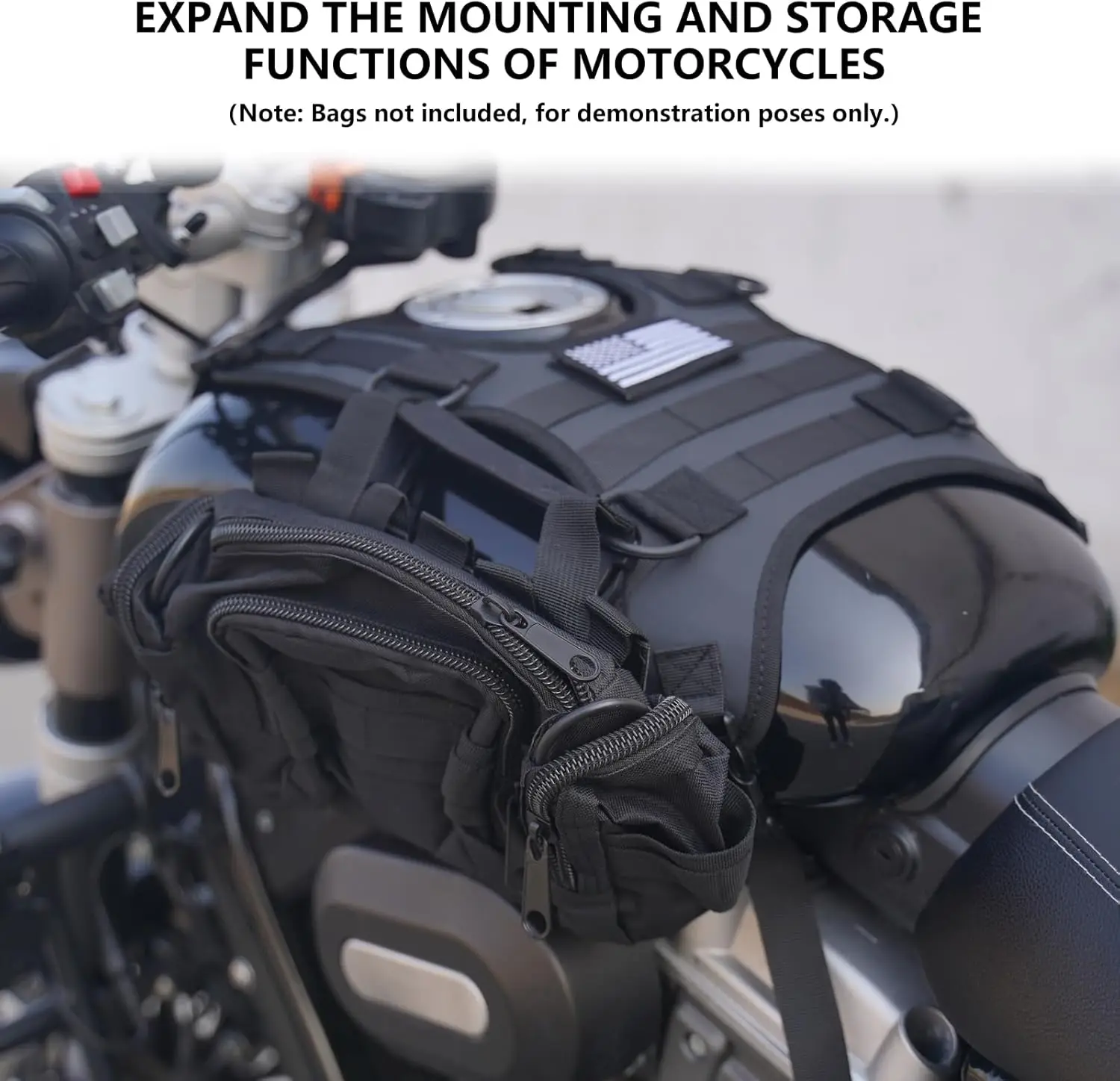 Motorcycle Fuel Tank Bag Installation Base Universal Saddle Bag/Tail Bag/Seat Bag Installation Base Accessories Waterproof Five-Star Logo
Motorcycle Fuel Tank Bag Installation Base Universal Saddle Bag/Tail Bag/Seat Bag Installation Base Accessories Waterproof Five-Star Logo