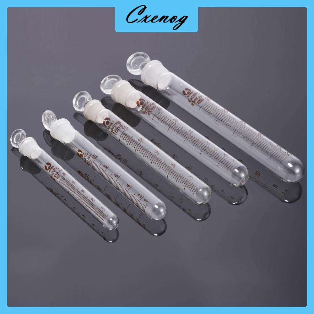 20/25ML Glass Stoppered Test Tubes Graduated Glass Test Tubes Round-bottomed Stoppered Graduated Test Tubes Frosted-mouth
20/25ML Glass Stoppered Test Tubes Graduated Glass Test Tubes Round-bottomed Stoppered Graduated Test Tubes Frosted-mouth