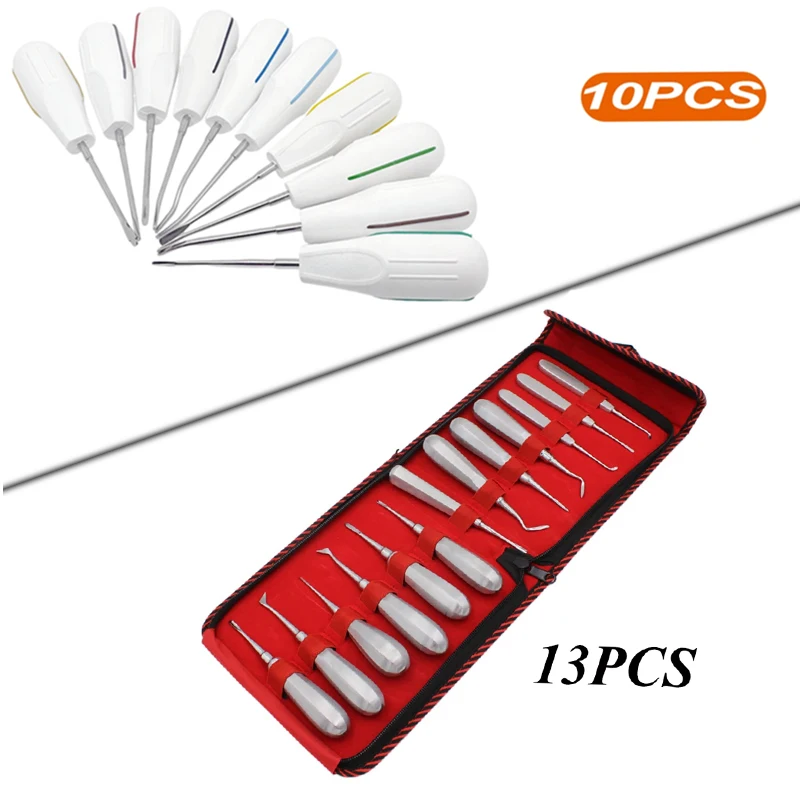 Dental Root Elevator Set Stainless Steel Apical Elevator Minimally Invasive Tooth Extraction Forceps Dentist Tools
Dental Root Elevator Set Stainless Steel Apical Elevator Minimally Invasive Tooth Extraction Forceps Dentist Tools