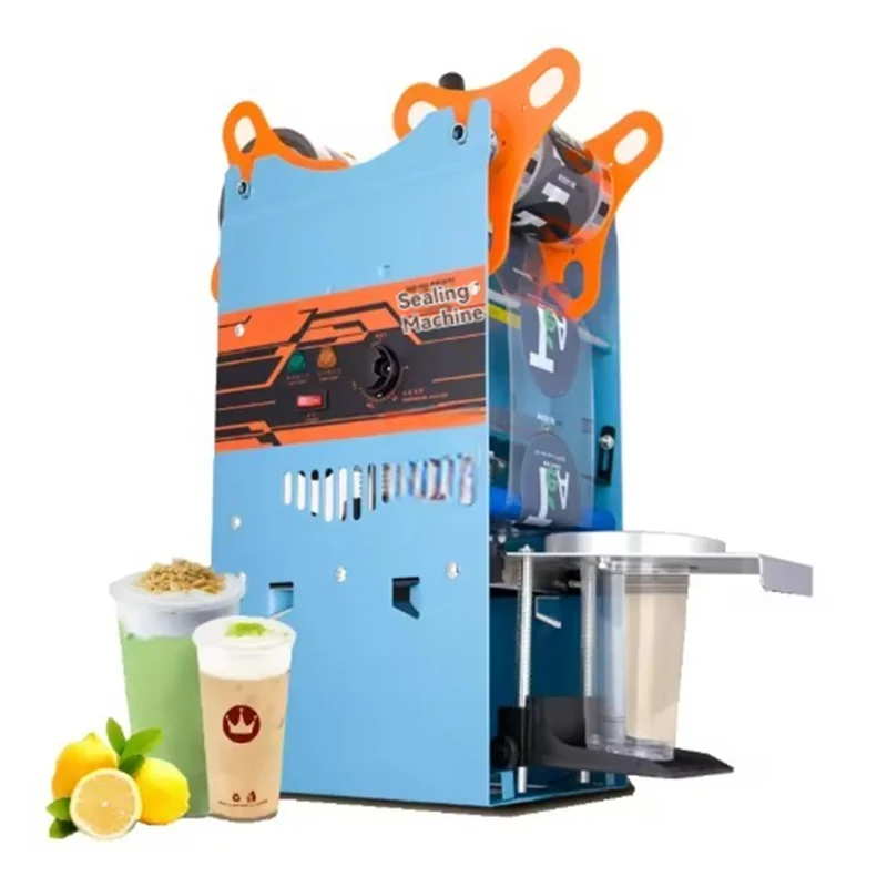 WY-802F Manual Plastic Sealer Electric Drink Pressure Sealing Machine Milk Closure Lid Film 17cm Heigh Sealing Cup Diameter 95mm
WY-802F Manual Plastic Sealer Electric Drink Pressure Sealing Machine Milk Closure Lid Film 17cm Heigh Sealing Cup Diameter 95mm