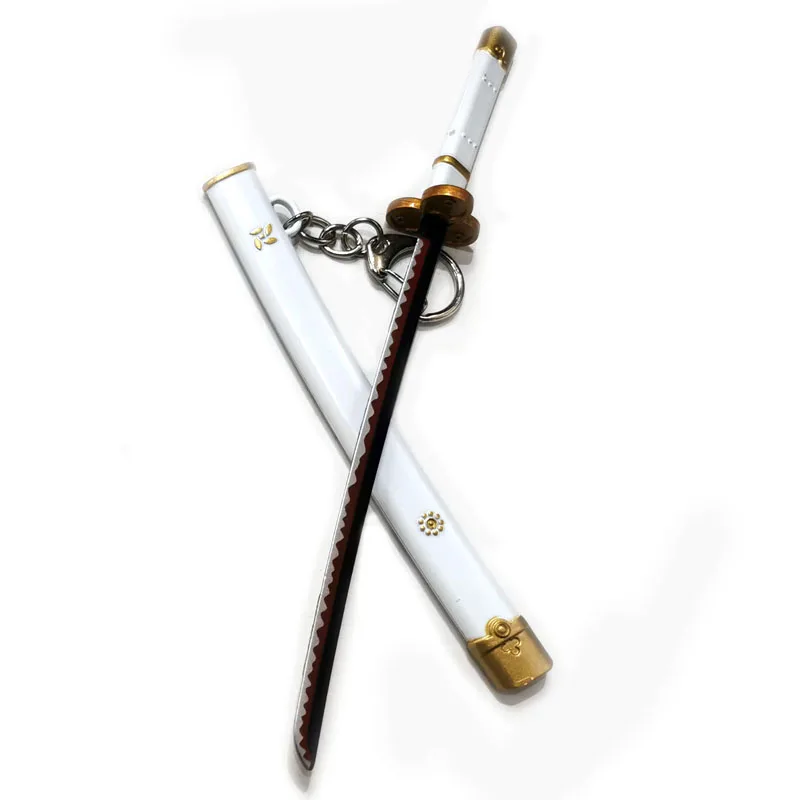 1/6 Mini Katana Weapon OP Zoro Ame no Habakiri 17cm/6.7in Sword Model Key Chain Ring Gift
1/6 Mini Katana Weapon OP Zoro Ame no Habakiri 17cm/6.7in Sword Model Key Chain Ring Gift