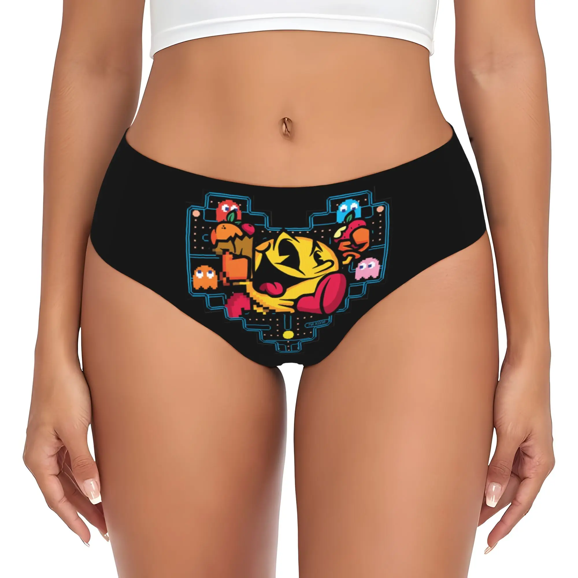Custom P-Paced Briefs Underwear Women Comfortable Stretch Video Game Panties
Custom P-Paced Briefs Underwear Women Comfortable Stretch Video Game Panties