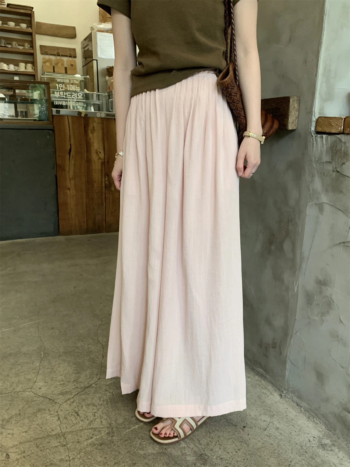 FUGUI RICH Late Cherry Blossom Private Whispers Loose High Waist Casual Pants Women's Summer New Style Versatile Wide Leg Pants
FUGUI RICH Late Cherry Blossom Private Whispers Loose High Waist Casual Pants Women's Summer New Style Versatile Wide Leg Pants