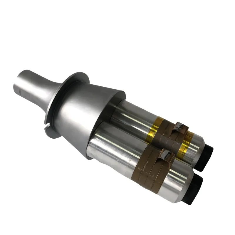 Powerful 15 KHZ Ultrasonic Transducer For Ultrasonic Welding Or Cutting Machine
Powerful 15 KHZ Ultrasonic Transducer For Ultrasonic Welding Or Cutting Machine