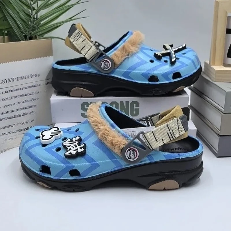 New Oni Blade Inosuke Sandals Handsome Non-Slip Sandals Trendy Fashion Slippers Anime Peripheral Cute Holiday Gifts Wholesale
New Oni Blade Inosuke Sandals Handsome Non-Slip Sandals Trendy Fashion Slippers Anime Peripheral Cute Holiday Gifts Wholesale