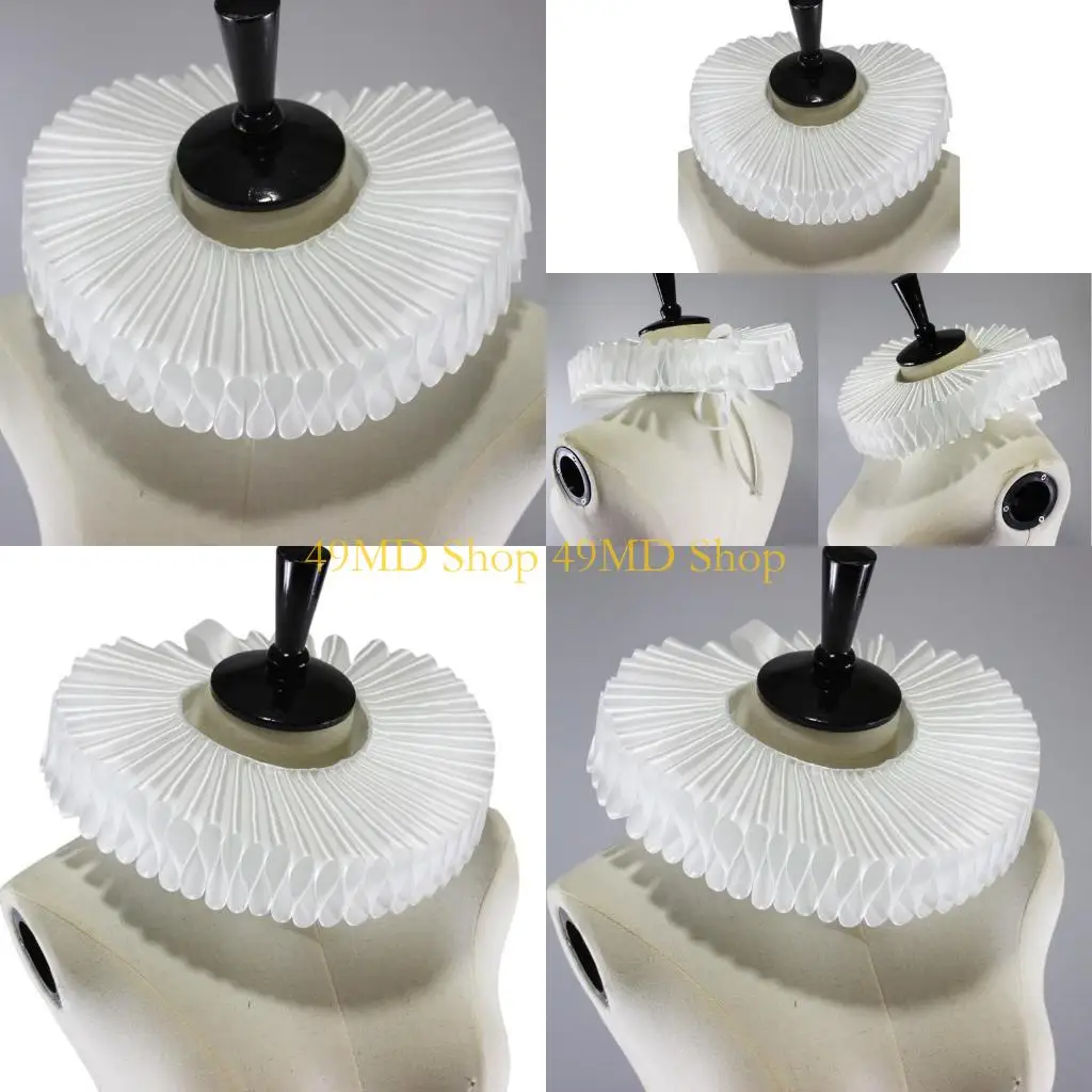 49MD Винтажный клоун шея езды шелковистые поддельные воротники Снительные воротники Викторианский костюм викторианский костюм.
49MD Винтажный клоун шея езды шелковистые поддельные воротники Снительные воротники Викторианский костюм викторианский костюм.