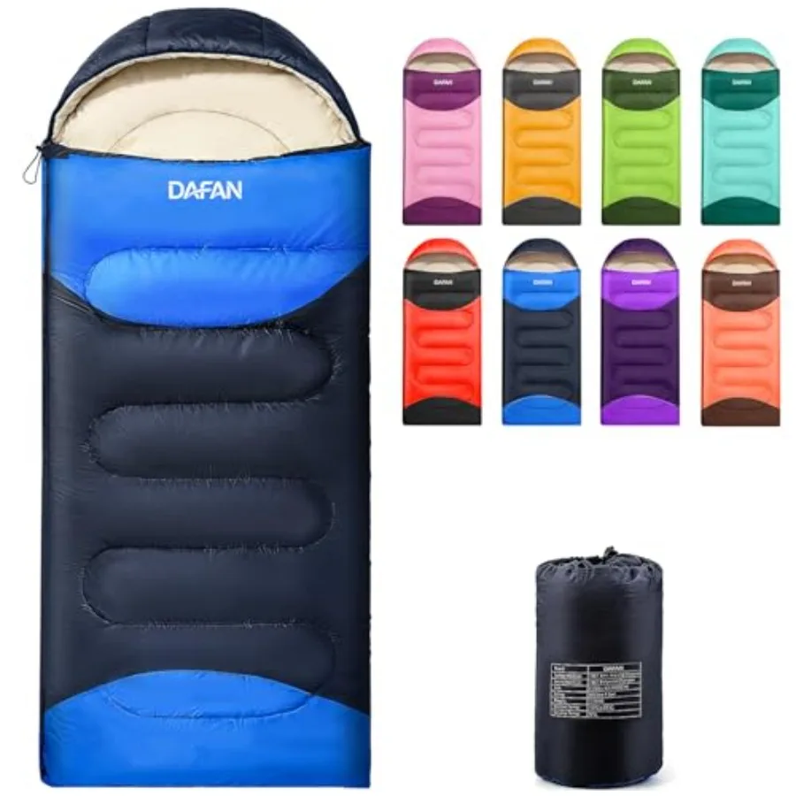 Lightweight Sleeping Bag for Adults, 3-Season Waterproof Backpacking Sleeping Bags with Compression Sack, Comfort Temp 50 68°F,
Lightweight Sleeping Bag for Adults, 3-Season Waterproof Backpacking Sleeping Bags with Compression Sack, Comfort Temp 50 68°F,