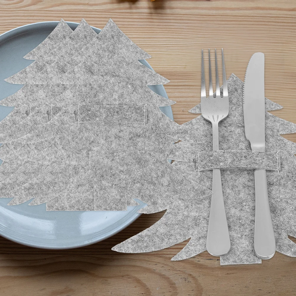 8 Pcs Christmas Tree Cutlery Set Non woven Fabric Tableware Bags Silverware Cover Xmas Shaped Forks Knives Storage
8 Pcs Christmas Tree Cutlery Set Non woven Fabric Tableware Bags Silverware Cover Xmas Shaped Forks Knives Storage