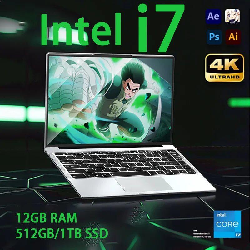 Портативный ноутбук Intel Core i7 7500U 2025 года, 14,1-дюймовый игровой ноутбук с FHD, Windows 11, SSD, 2 ТБ, DDR4, 12 ГБ, ПК, ноутбук
Портативный ноутбук Intel Core i7 7500U 2025 года, 14,1-дюймовый игровой ноутбук с FHD, Windows 11, SSD, 2 ТБ, DDR4, 12 ГБ, ПК, ноутбук