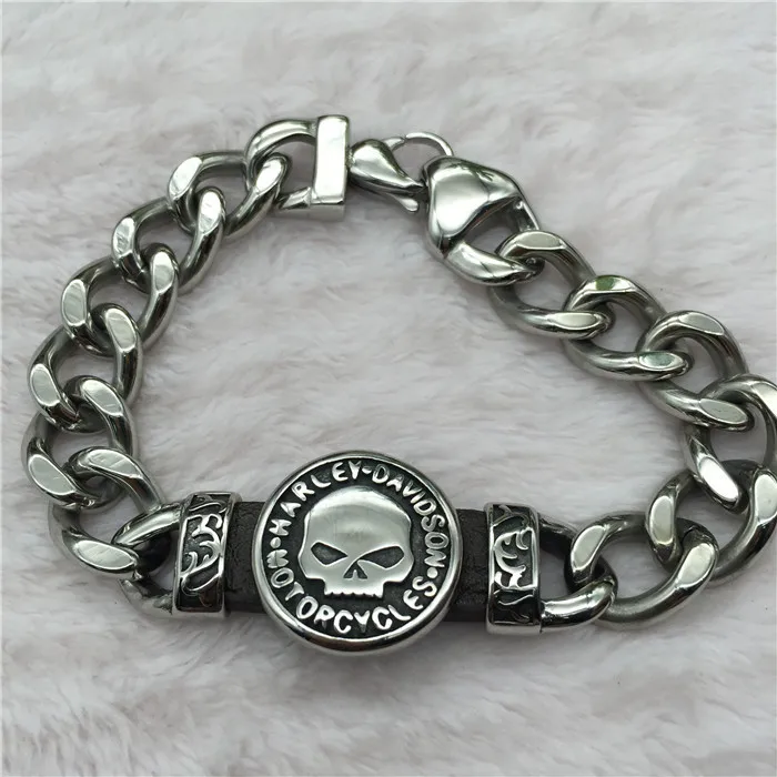Creative Men Women Trend Punk Hip Hop Skull Bracelet Gift For Harley Davidson Electra Glide Ultra Classic 1250 S PA 1250S PA1250
Creative Men Women Trend Punk Hip Hop Skull Bracelet Gift For Harley Davidson Electra Glide Ultra Classic 1250 S PA 1250S PA1250