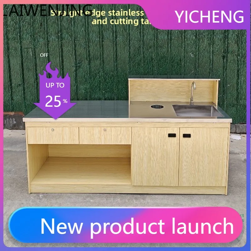 LYY Marble Integrated Cutting Board Stainless Steel Worktop
LYY Marble Integrated Cutting Board Stainless Steel Worktop