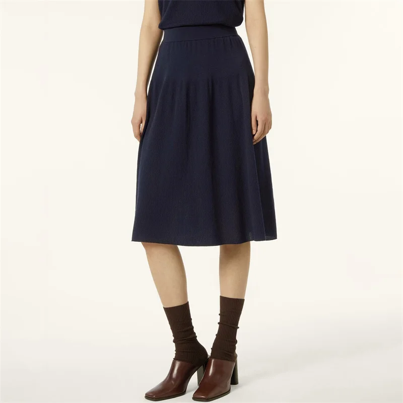 Women's skirt New elastic knitted women's half skirt for summer 2025 Elastic waist slim fit knee length skirt Cotton long skirt
Women's skirt New elastic knitted women's half skirt for summer 2025 Elastic waist slim fit knee length skirt Cotton long skirt