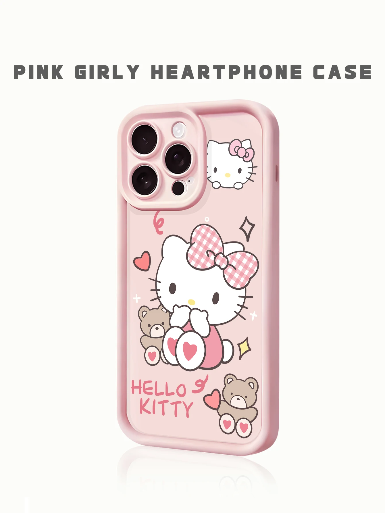 Cute Hello Kitty with teddy bear print case: soft pink, sweet, and endlessly adorable.iPhone15/16/17/13/11/14promax/air/12
Cute Hello Kitty with teddy bear print case: soft pink, sweet, and endlessly adorable.iPhone15/16/17/13/11/14promax/air/12
