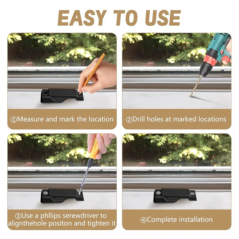 4 шт. Замена оконного замка для створки - 2-1/4 дюйма, монтажное отверстие, центральный замок для створки, черный замок для створки-B12B
4 шт. Замена оконного замка для створки - 2-1/4 дюйма, монтажное отверстие, центральный замок для створки, черный замок для створки-B12B