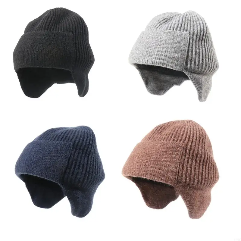 F3KC Acrylic Fibre Knitted Cap With Earmuffs Stretchy Winter Brimless Pullover Slouch Hat For Men Streetwear Casual Outfit
F3KC Acrylic Fibre Knitted Cap With Earmuffs Stretchy Winter Brimless Pullover Slouch Hat For Men Streetwear Casual Outfit