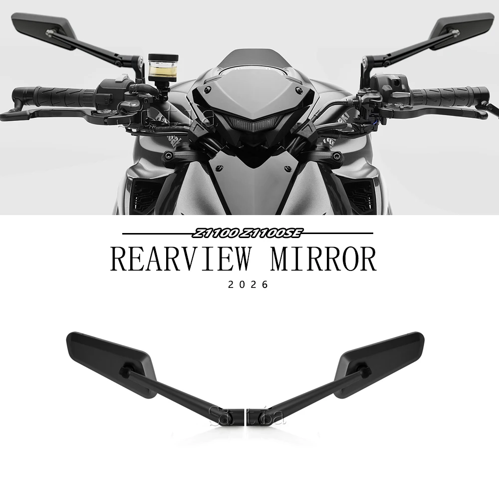 For Kawasaki Z1100 SE Z1100SE 2025 2026 Z1100 Motorcycle Stealth Mirrors Sports Winglets Kit Adjustable Mirrors Wing Mirrors
For Kawasaki Z1100 SE Z1100SE 2025 2026 Z1100 Motorcycle Stealth Mirrors Sports Winglets Kit Adjustable Mirrors Wing Mirrors